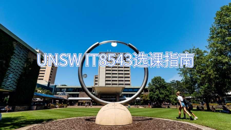 UNSW IT8543選課指南