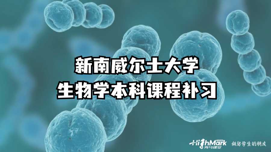 新南威爾士大學(xué)生物學(xué)本科課程補習(xí)