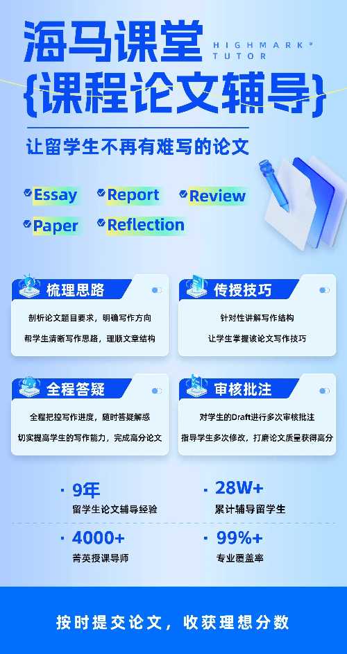 留學(xué)生論文輔導(dǎo)