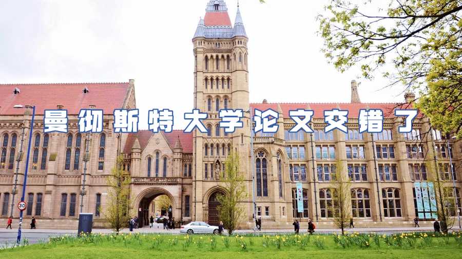 曼徹斯特大學論文交錯了
