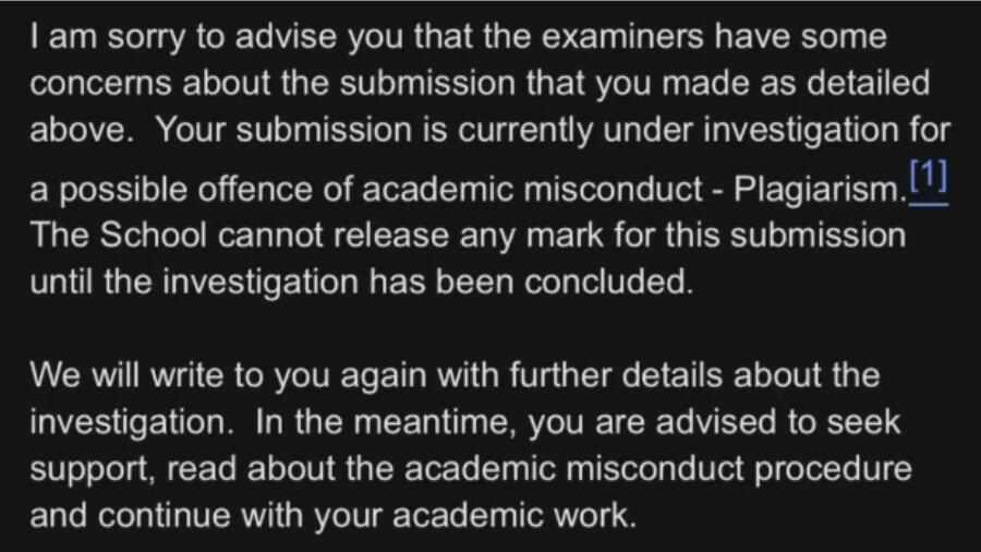 利茲大學(xué)收到了學(xué)術(shù)不端的郵件怎么辦？